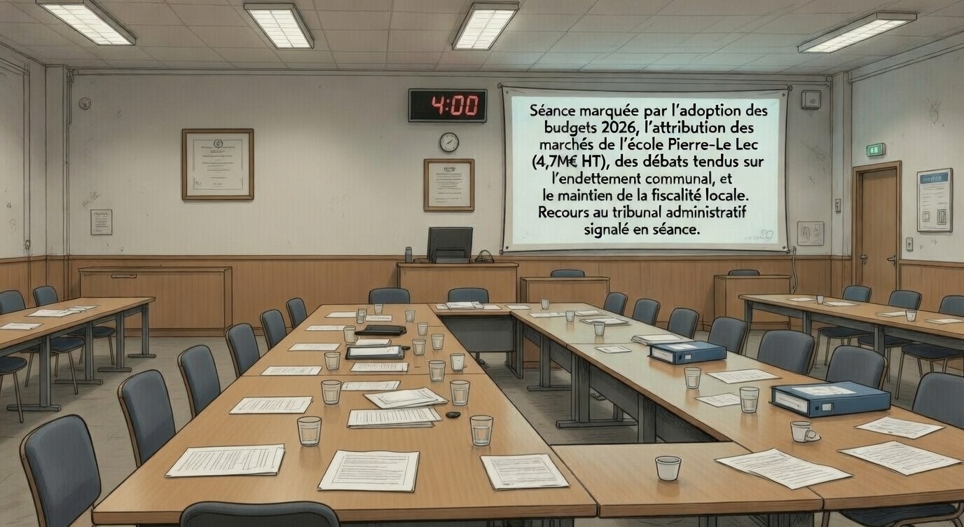 Conseil Municipal d'Audierne-Esquibien — Séance du 18 février 2026